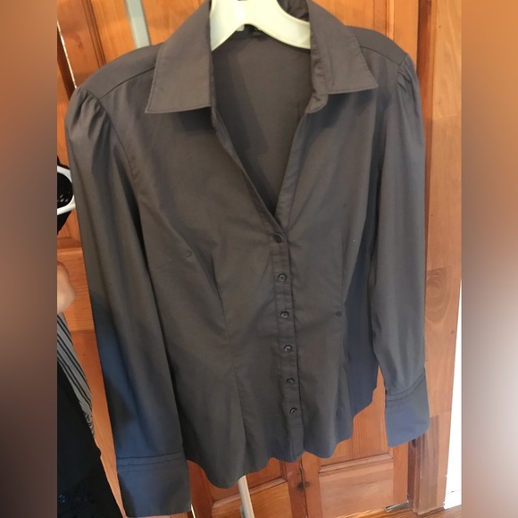 Express a design Studio, Grey button down - Picture 1 of 2